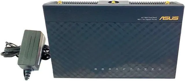 Main image of Asus RT-AC68P AC1900 1300 Mbps 4 Port Gigabit Wireless AC Router w/ Adapter