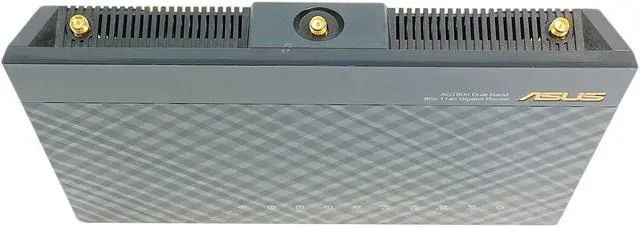 Alt view image 4 of 5 - Asus RT-AC68P AC1900 1300 Mbps 4 Port Gigabit Wireless AC Router w/ Adapter