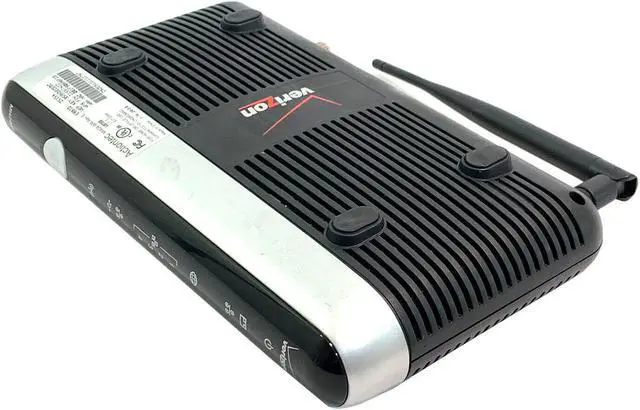 Alt view image 2 of 6 - Verizon Actiontec M1424WR Rev E Wireless Router Modem w/ Power Supply