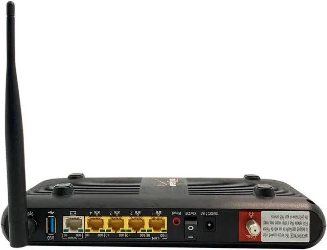 Alt view image 6 of 6 - Verizon Actiontec M1424WR Rev E Wireless Router Modem w/ Power Supply