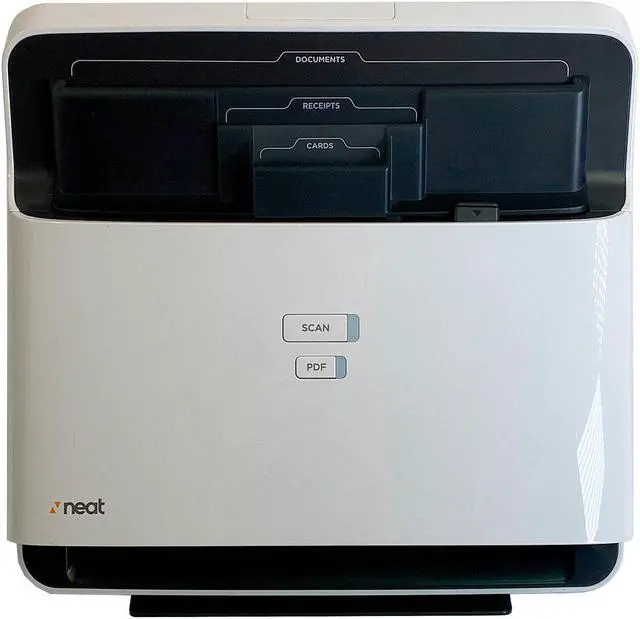 Alt view image 2 of 6 - Neat Desk ND-1000 Desktop Receipts Documents Cards Color Scanner Digital Filing
