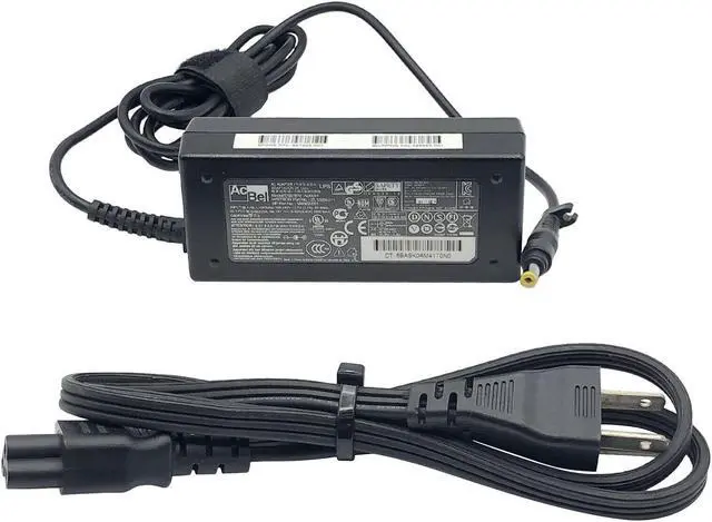 Alt view image 2 of 6 - Genuine AcBel For HP Pavilion DV8000 DV8100 DV8200 AC Adapter Charger W/Cord