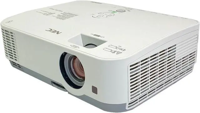 Alt view image 2 of 6 - 3LCD Projector NEC ME331W 3300 ANSI HD 1080p w/Bundle