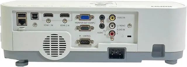 Alt view image 2 of 7 - NEC ME331W 3LCD Projector WXGA 3300 ANSI Full HD Crestron HDMI USB w/Bundle Renewed Lamp