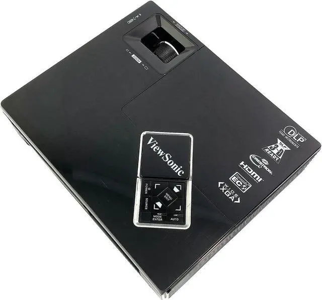 Alt view image 3 of 6 - ViewSonic PJD6543w DLP Projector 3000 ANSI HD 1080p 3D RLC-085 HDMI LAN w/Bundle