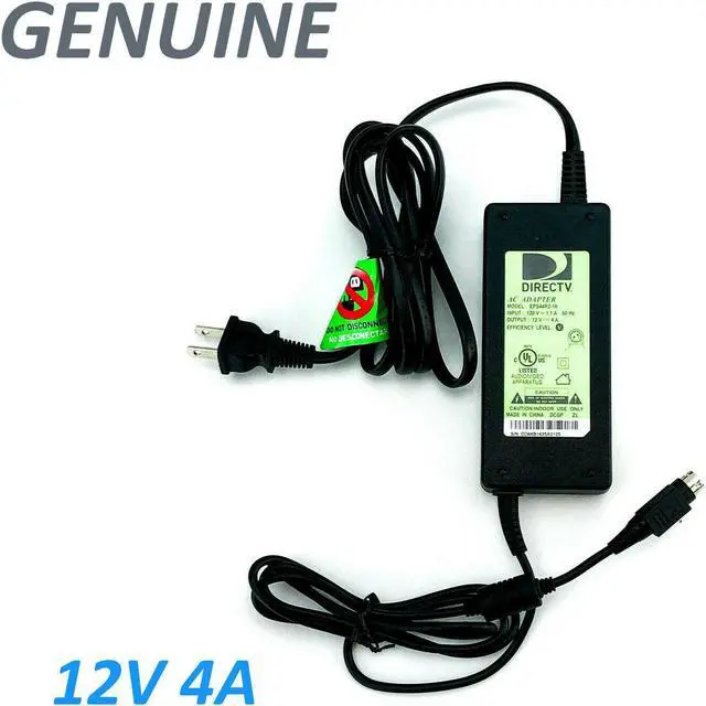 Main image of Original DirecTV EPS44R1-01 Power Supply AC DC Adapter 12V 4A OEM