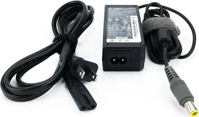 Alt view image 3 of 5 - Genuine Lenovo Power Supply Adapter Charger for Lenovo Thinkpad Laptops E220, E320, E40, E400c, T500, T510, T530, X100e, X120e, X131e, X220, X230, X230i 20V 3.25A 65W w/PC