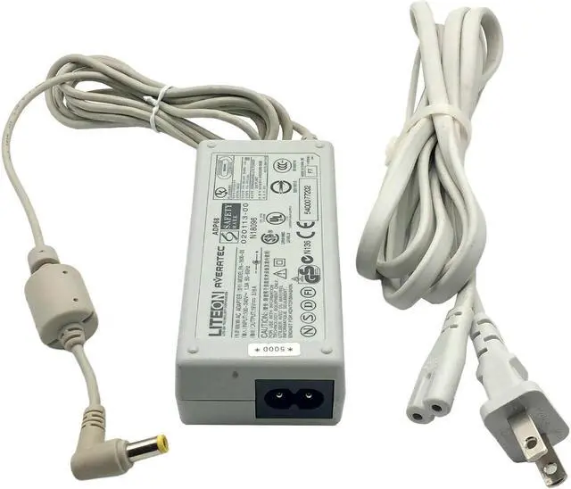 Alt view image 3 of 4 - Genuine 60W Liteon AC Adapter For Dell 19V 3.16A Laptop Charger With Cord OEM