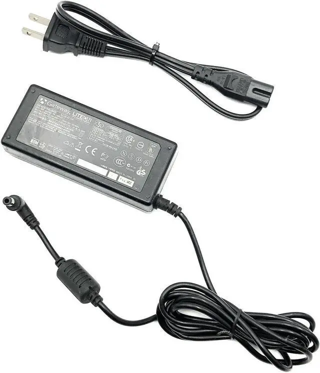 Main image of Genuine 65W Liteon PA-1650-01 Gateway AC Adapter Charger 19V 3.42A W/P.Cord OEM