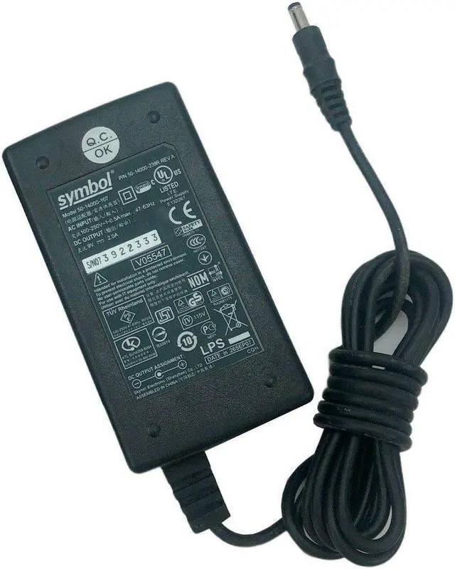 Main image of Genuine Symbol 50-14000-107 AC/DC Power Supply Adapter 9V 2A 18W no Cord