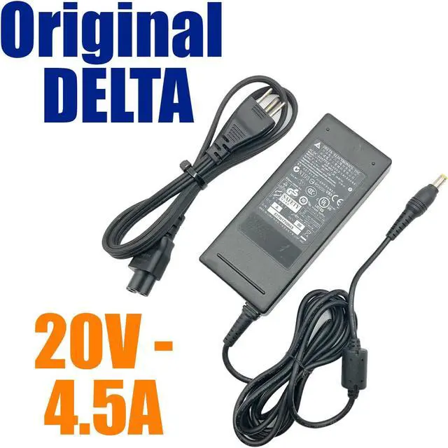 Main image of Genuine Delta ADP-90CD BD Charger AC Adapter 20V 4.5A 90W W/P.Cord