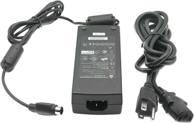 Alt view image 3 of 4 - Genuine Li Shin AC Adapter For ViewSonic VX2000 LCD Monitor Charger 4 Pin w/PC