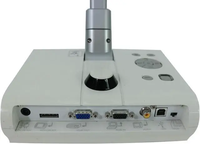 Alt view image 4 of 6 - Elmo TT-02RX 5.2x Optical Zoom, 8x Digital Zoom Document Camera for Business Office Meeting Session Live Demonstration Documents