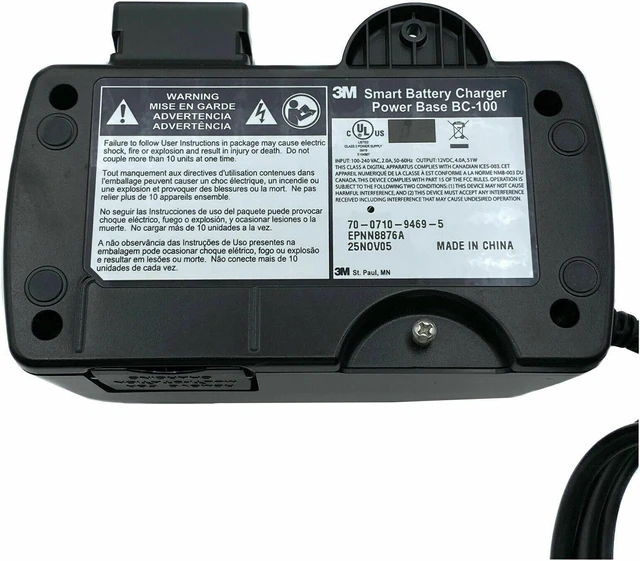 Alt view image 2 of 5 - Original 3M BC-100 AC Adapter 12V 4A 51W Smart Battery Charger Power Supply OEM