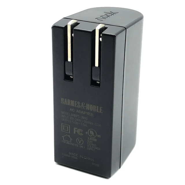 Alt view image 4 of 7 - Original Barnes & Noble AC Power Adapter for Nook Color Tablet HD Tablets OEM