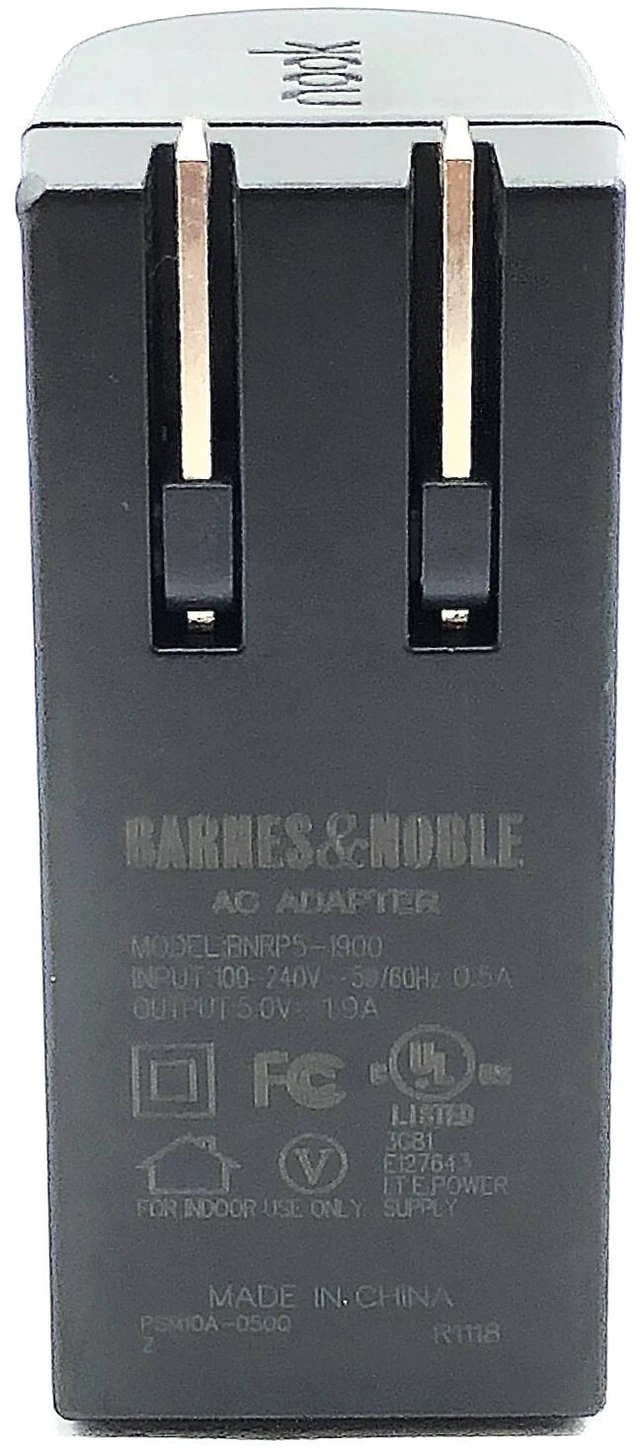 Main image of Original Barnes & Noble AC Power Adapter for Nook Color Tablet HD Tablets OEM
