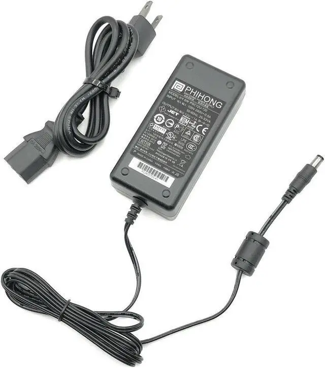 Main image of NEW Genuine Phihong PSC12U-120 AC Adapter 12V 1A 12W w/Cord