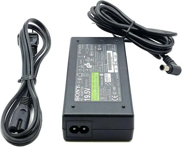 Alt view image 4 of 5 - Genuine Sony AC Adapter for Sony Vaio VGN-NR VGN-N VGN-S3 Laptop W/Cord