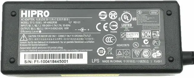 Alt view image 4 of 4 - Original AC Adapter For Acer Aspire 5741 5741G 5741Z 5742 Charger 65W w/PC OEM