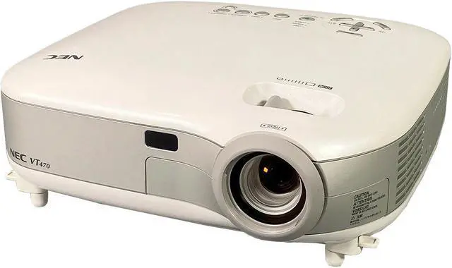 Main image of NEC VT470 3LCD Projector Portable 2000 ANSI Lumens HD 1080i HDMI-adapter Bundle