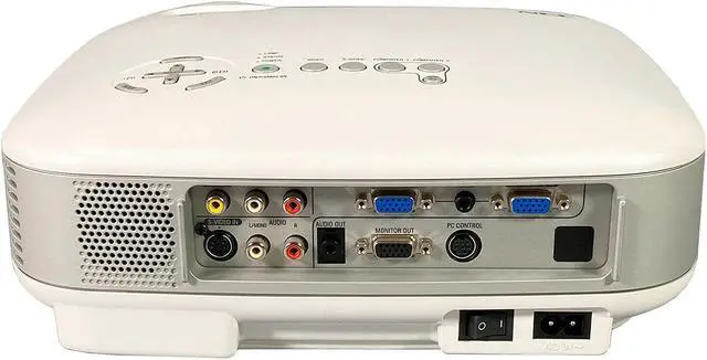 Alt view image 2 of 5 - NEC VT470 3LCD Projector Portable 2000 ANSI Lumens HD 1080i HDMI-adapter Bundle