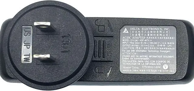 Alt view image 5 of 7 - Delta AC Adapter for Acer Aspire One A110 A150 D150 ZG5 ZG8 40W OEM Genuine