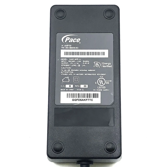 Alt view image 2 of 7 - Original Pace AC Power Adapter for MG3000 5268AC Gateway Router OEM