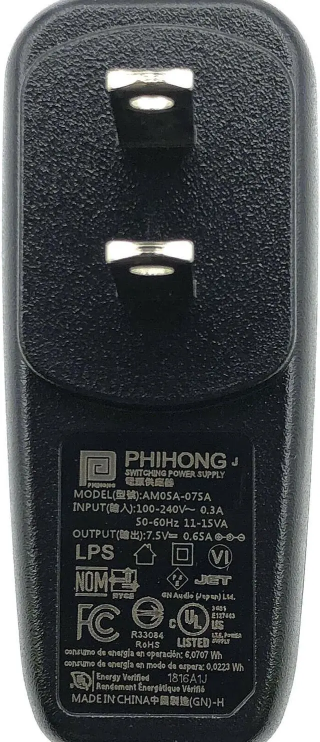 Alt view image 2 of 6 - Brand NEW Genuine Phihong AM05A-075A Power Supply 7.5V 0.65A 4.87W