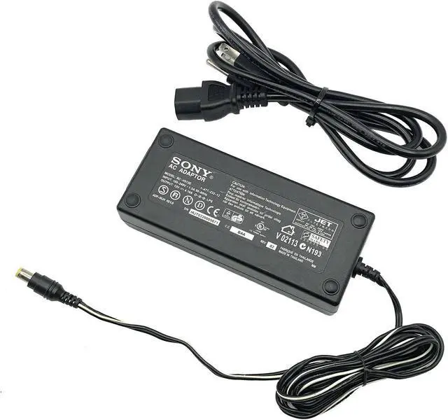 Main image of Genuine Sony AC Adapter For SDM-S71B SDM-S81B LCD Monitor 1-477-232-12 W/P.Cord