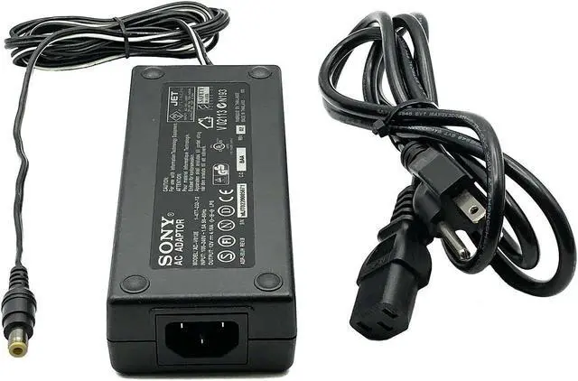 Alt view image 4 of 5 - Genuine Sony AC Adapter For SDM-S71B SDM-S81B LCD Monitor 1-477-232-12 W/P.Cord