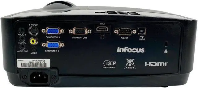 Alt view image 3 of 7 - InFocus IN114x DLP Projector 3200 ANSI 1080p 3D 1024x768 HD Video Mode Portable Meeting Room with Accessories