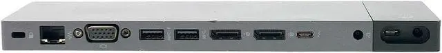 Alt view image 4 of 6 - HP Thunderbolt 3 Docking Station HSTNN-CX01 for EliteBook ZBook Laptops
