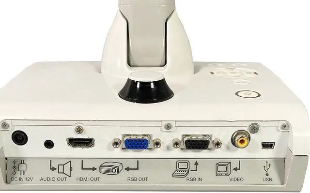 Alt view image 3 of 7 - Elmo TT-12 Interactive Document Camera 1080p Good Shape 12x Optical Zoom wBandle