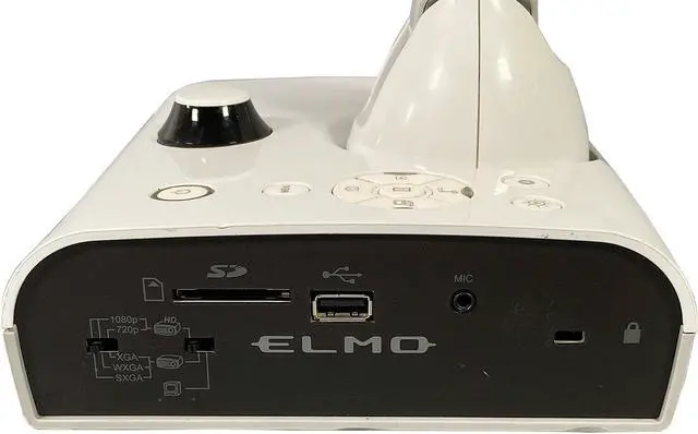 Alt view image 4 of 7 - Elmo TT-12 Interactive Document Camera 1080p Good Shape 12x Optical Zoom wBandle