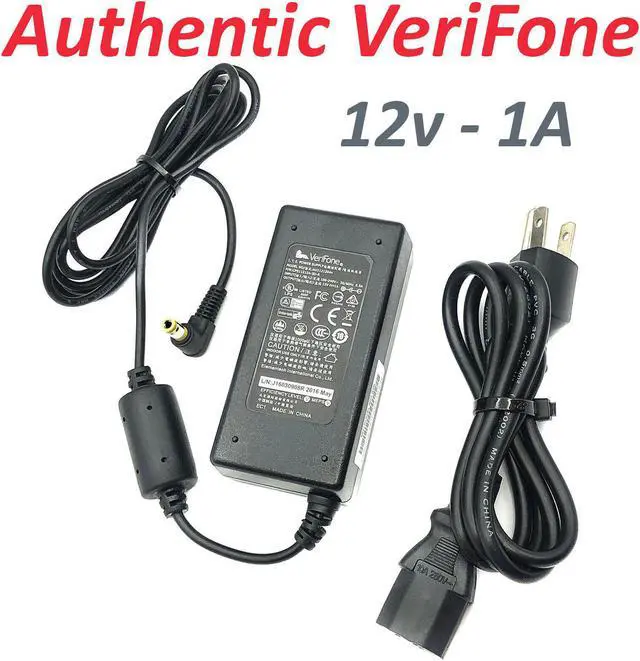 Main image of Genuine VeriFone AC Adapter for VeriFone MX8XX MX9XX Multi Lane Terminal w/Cord