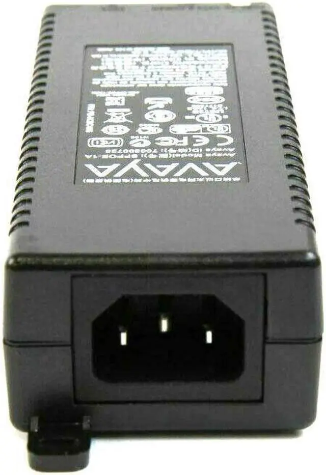Alt view image 3 of 3 - Avaya SPPOE-1A IP Phone PoE Power Injector Supply 700500725 w/PC