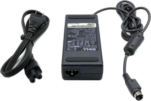 Alt view image 4 of 5 - Genuine Dell EADP-90AB B AC Adapter 20V 4.5A Power Supply RC343 90W 4 Pin w/PC