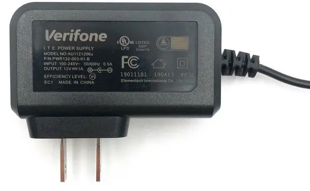 Alt view image 2 of 6 - Genuine VeriFone AC Adapter POS For VeriFone Omni 7000 870 7100MPD Everest MX860