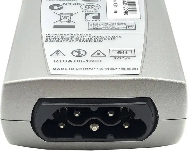 Alt view image 4 of 5 - Genuine Dell AC Adapter For Inspiron 300M 500M 600M 700M Laptop Charger w/PC OEM