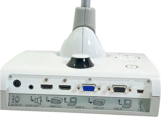 Alt view image 3 of 7 - Elmo TT-12id Digital Interactive Document Visual Presenter Camera w/ Accessories