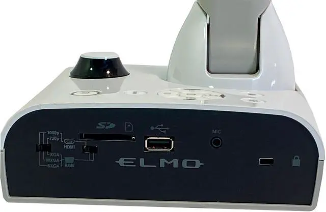Alt view image 4 of 7 - Elmo TT-12id Digital Interactive Document Visual Presenter Camera w/ Accessories
