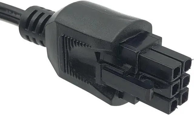 Alt view image 3 of 5 - New Genuine Ault PW160 AC-DC Adapter Power Supply 15V 3A 6-Pin with Cord OEM