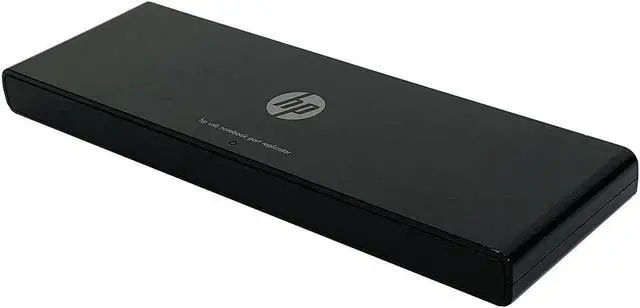 Main image of HP HSTNN-Q05X USB Media Docking Station Port Replicator VY843AA#ABA w/ Adapter