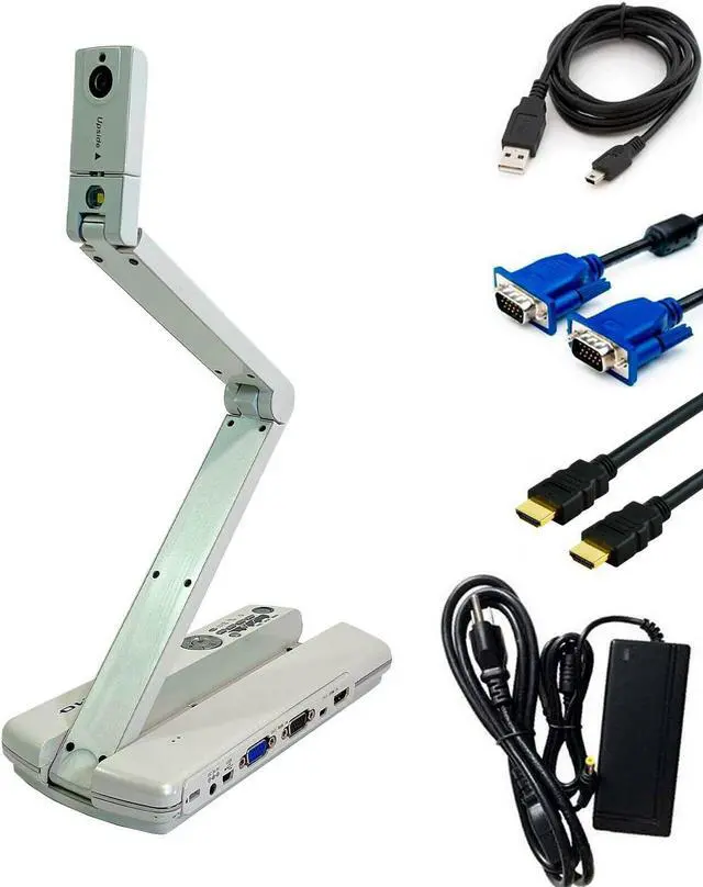 Main image of Elmo MO-1 Portable Overhead Visual Presenter Document Camera w/ Accessories