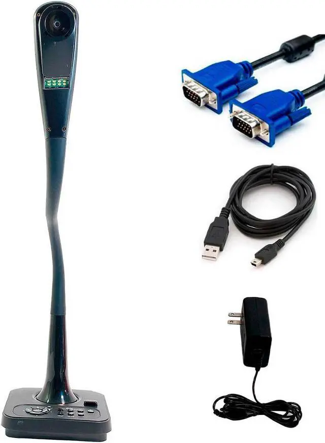 Main image of Aver AVerVision F15 Portable FlexArm Document Camera P0E7A w/ Accessories