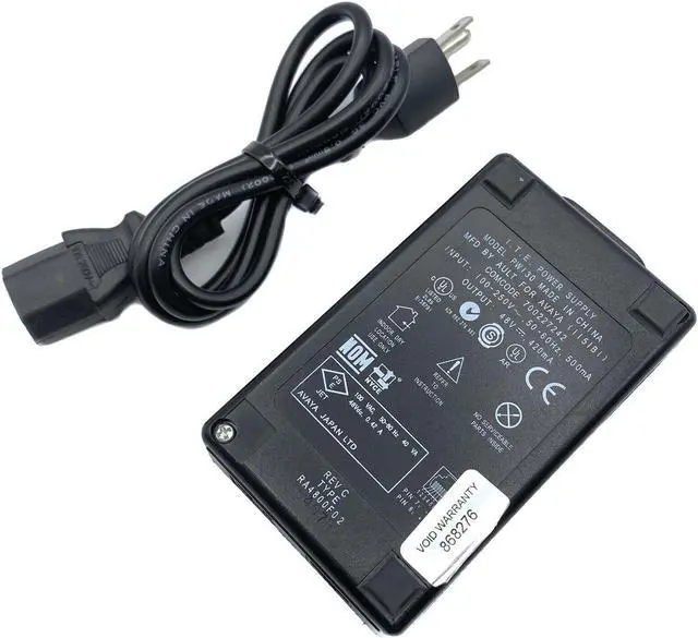 Main image of Original Avaya Power Supply Adapter for Avaya 56XX Series IP Phones w/PC