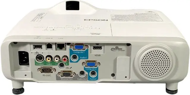 Alt view image 3 of 6 - Short-Throw 3LCD Projector Epson PowerLite 525W  HD 1080p 2800 ANSI H672A Bundle