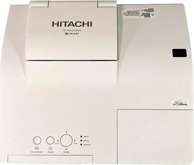 Alt view image 5 of 7 - Hitachi CP-AW252WN 3LCD Projector Ultra Short Throw 2500 ANSI 1080p HDMI Bundle