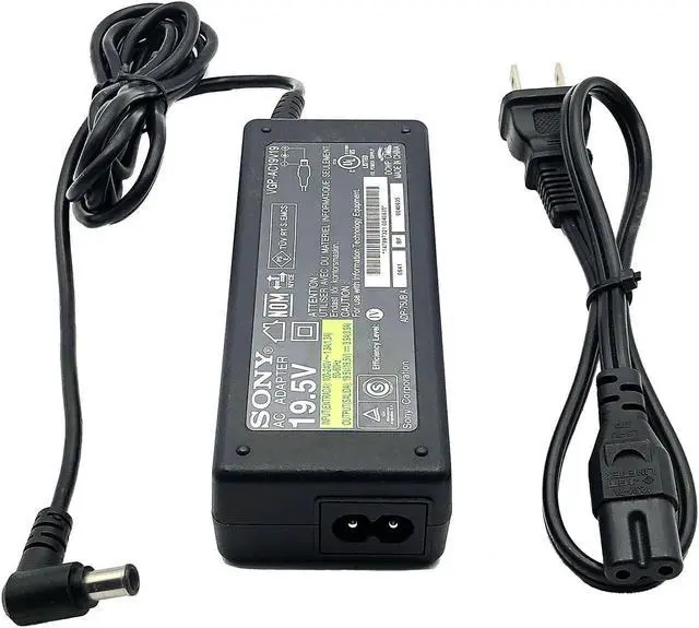 Alt view image 4 of 6 - Genuine Sony VAIO AC Adapter PCG-61315L PCG-71614M SVT151 1M1ES SVE151J1M W/Cord