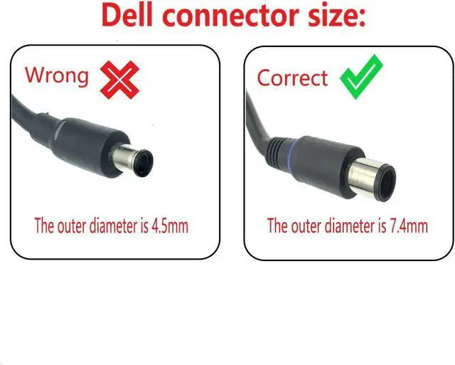 Alt view image 3 of 5 - Genuine Original Dell Slim LA65NM130 JNKWD AC Adapter Laptop Charger 65W w/PC